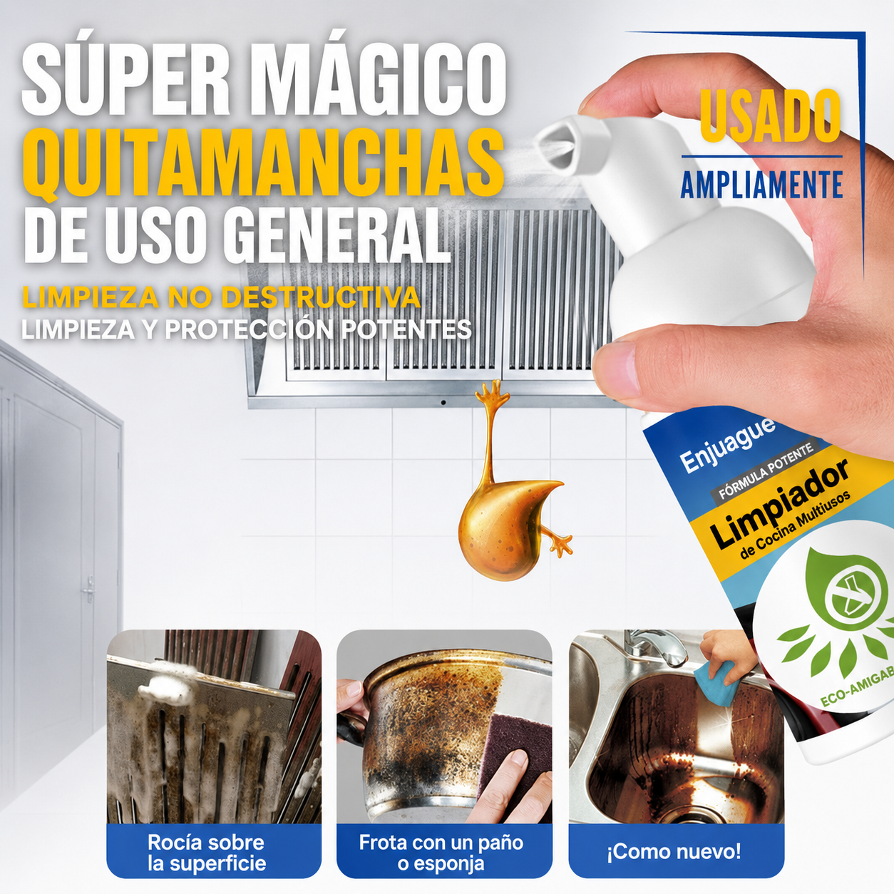 Limpiador Multifuncional De Cocina