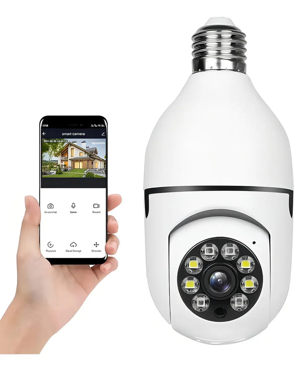 Camara De Seguridad Bombillo